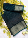 Tew Soft Bleck Dola Silk Sarees Best Wholesale Price In Surat